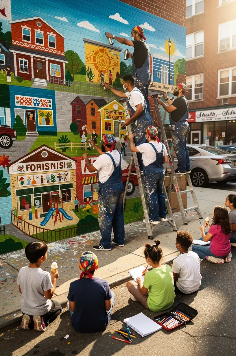 Modern office environment